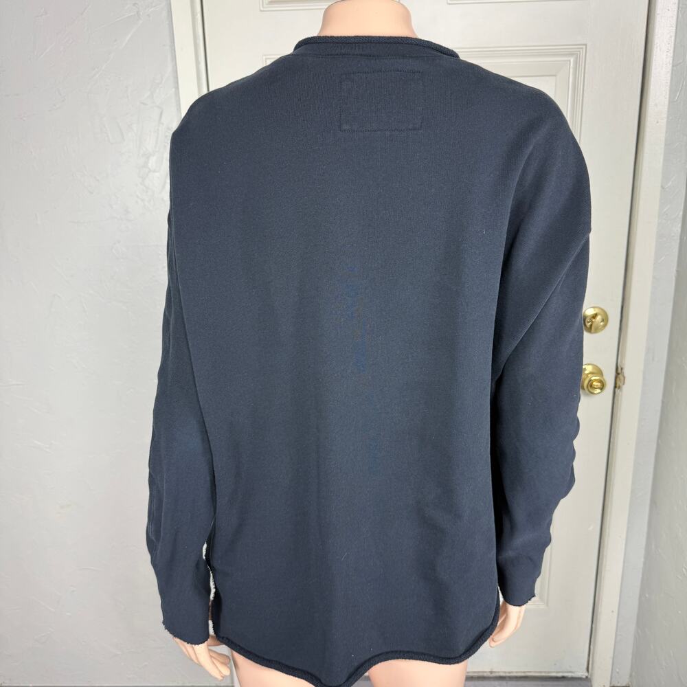 Frank & Eileen Women's Sweatshirt One Size Cotton Long Sleeve Crew neck MM14 - Picture 5 of 8